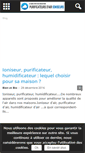 Mobile Screenshot of ioniseurs.fr